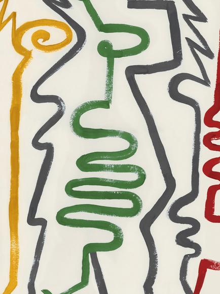 MINDTHEGAP Chameleon Wallpaper, Natural, Natural