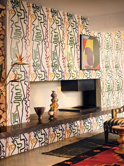 MINDTHEGAP Chameleon Wallpaper, Natural - view 2, Natural