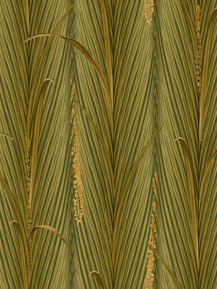 MINDTHEGAP Danube Foliage Wallpaper, Green, Green