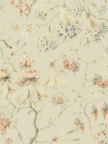 MINDTHEGAP Grandma's Tapestry Wallpaper, Natural, Natural