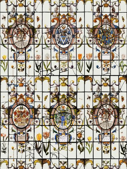 MINDTHEGAP Heraldische Wallpaper, Natural, Natural
