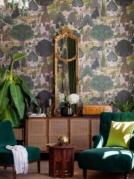MINDTHEGAP Jardin Sauvage Wallpaper, Green - view 2, Green