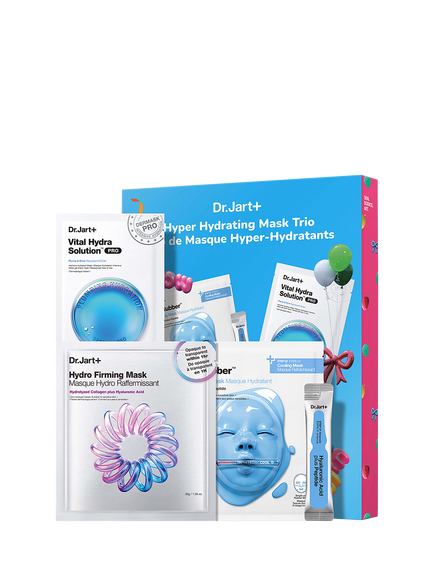 Dr.Jart+ Hyper Hydrating Mask Trio Skincare Gift Set, Clear
