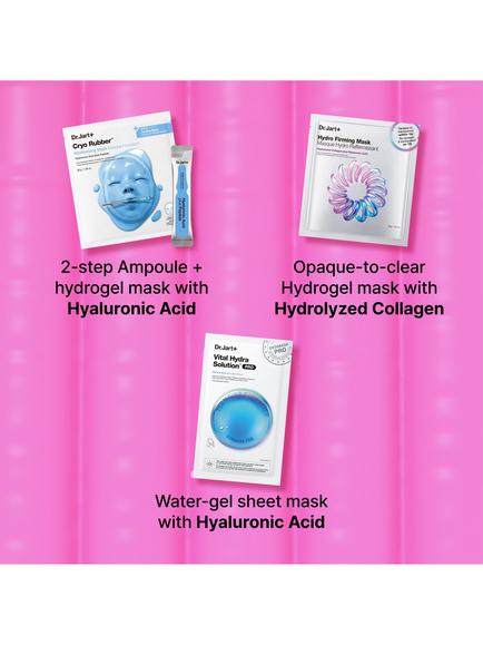 Dr.Jart+ Hyper Hydrating Mask Trio Skincare Gift Set - view 2, Clear
