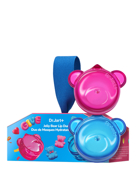 Dr.Jart+ K-beauty Jelly Bear Lip Duo Ornament Skincare Gift Set, Clear