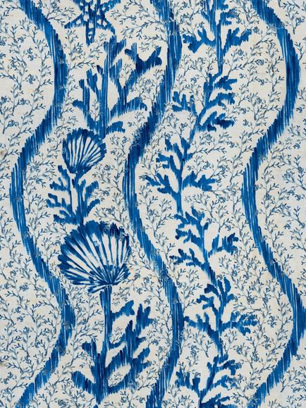 MINDTHEGAP Koralion Wallpaper, Blue, Blue