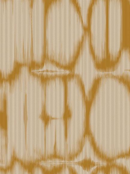 MINDTHEGAP Resonance Wallpaper, Yellow, Yellow