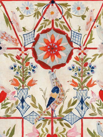 MINDTHEGAP The Bird House Wallpaper, Multi, Multi