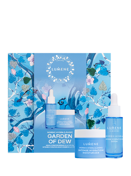 Lumene Nordic Hydra [Lähde] Garden of Dew Skincare Gift Set, Multi