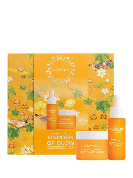 Lumene Nordic-C [Valo] Garden of Glow Skincare Gift Set, Multi