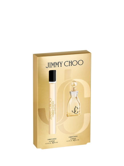 Jimmy Choo I Want Choo Le Parfum 10ml Travel Fragrance Gift Set, 
