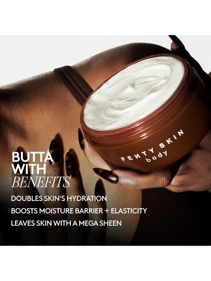 Fenty Skin Butta Drop Whipped Oil Body Cream with Tropical Oils & Shea Butter, Amber Bouquet, 200ml - view 2, 