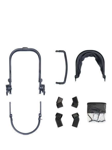 iCandy Peach 8 Single-to-Double Pushchair Converter Base, Grey