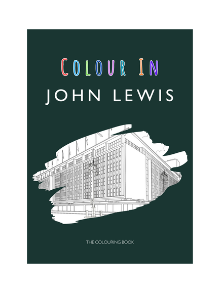 John Lewis x Colour Your Streets Colour In John Lewis Colouring Book, Multi