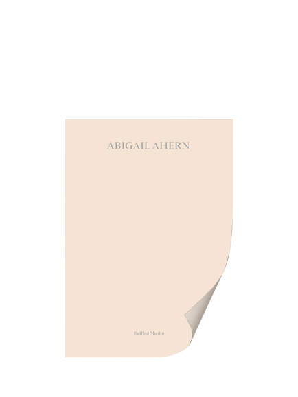 Abigail Ahern Matt Emulsion Peel & Stick Sample, Ruffled Muslin - view 2, Ruffled Muslin