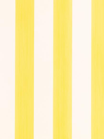 Villa Nova Candy Stripe Wallpaper, Sunflower