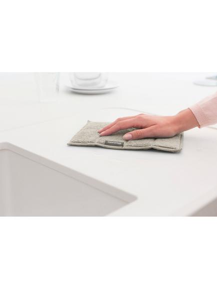 Brabantia SinkSide Microfibre Cleaning Pads, Pack of 3, Soft Beige - view 2, Soft Beige