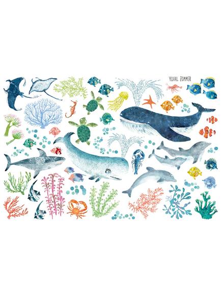 Villa Nova Coral Kingdom Wall Sticker Set, Coral Kingdom