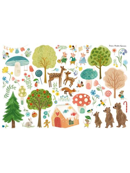 Villa Nova Fairytale Forest Wall Sticker Set, Fairytale Forest