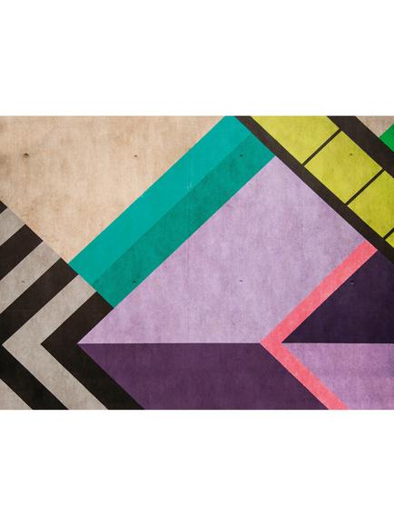 Galerie Abstract Shapes Wallpaper Mural, WH45277M, Wh45277m