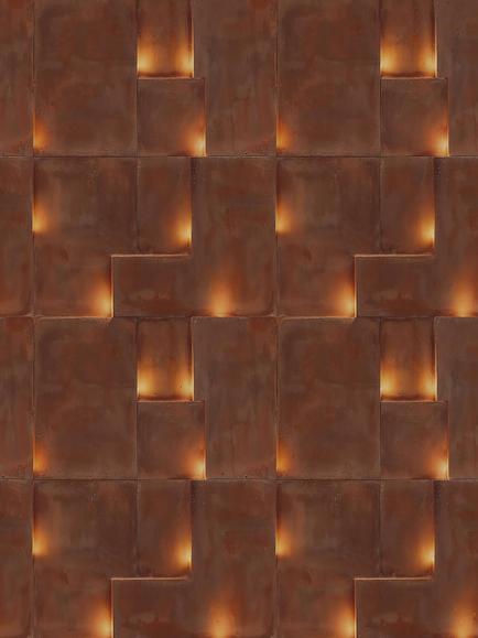 Galerie Amber Glow Wallpaper Mural, HZ62088M, Hz62088m