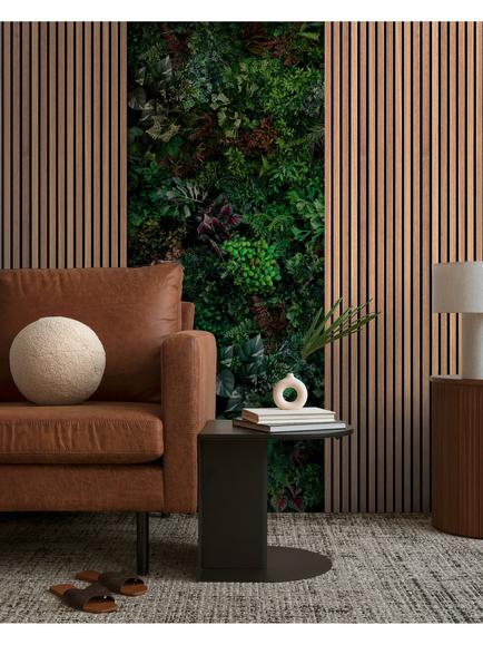 Galerie Botanic Acoustic Slat Wallpaper Mural, WH45220M - view 2, Wh45220m