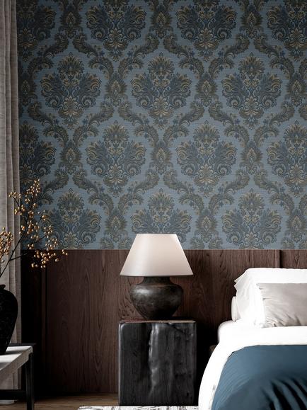 Galerie Floral Damask Wallpaper - view 2, 35946