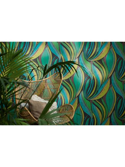 Galerie Flowing Leaf Wallpaper - view 2, Hz62063