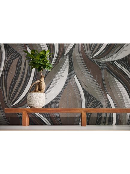 Galerie Flowing Leaf Wallpaper - view 2, Hz62065