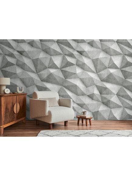 Galerie Folded Concrete Wallpaper Mural, WH45212M - view 2, Wh45212m