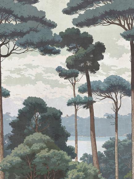 Galerie Nature Serenity Wallpaper Mural, HZ62085M, Hz62085m