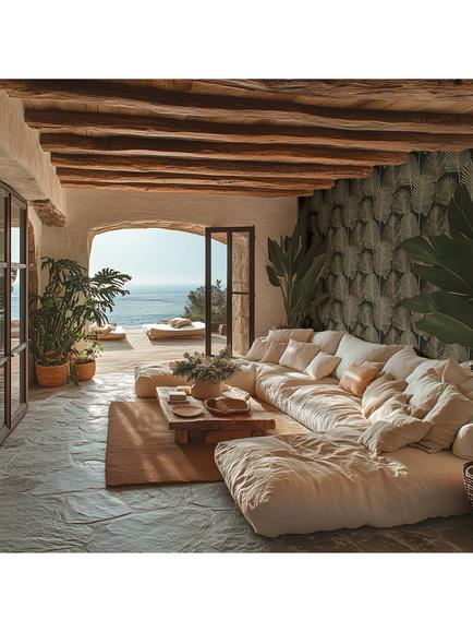 Galerie Palm Leaf Wallpaper - view 2, Hz62078