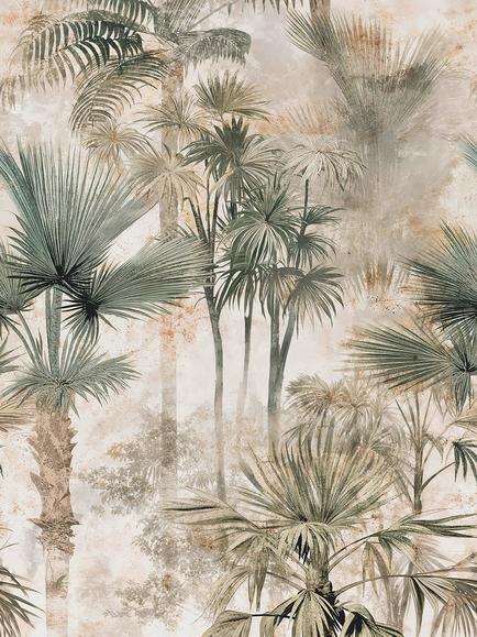 Galerie Palm Serenity Wallpaper Mural, HZ62086M, Hz62086m