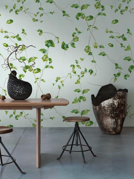 Galerie Trailing Ivy Wallpaper Mural, WH45246M - view 2, Wh45246m