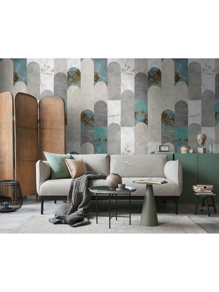Galerie Urban Marble Curves Wallpaper Mural, WH45203M - view 2, Wh45203m