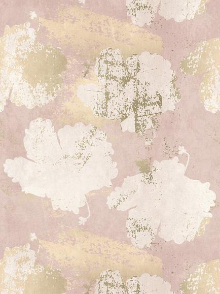 Galerie Vintage Flora Wallpaper Mural, WH45207M, Wh45207m