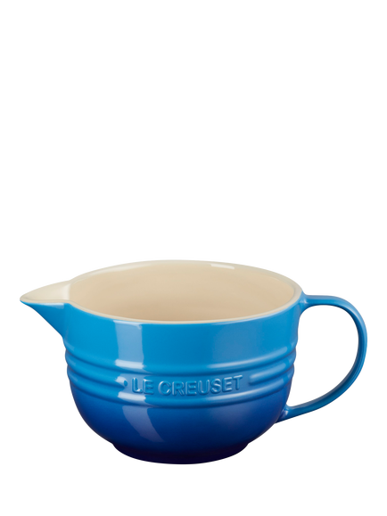 Le Creuset Stoneware Mixing Jug, 2L, Azure, Azure