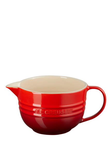 Le Creuset Stoneware Mixing Jug, 2L, Cerise, Cerise