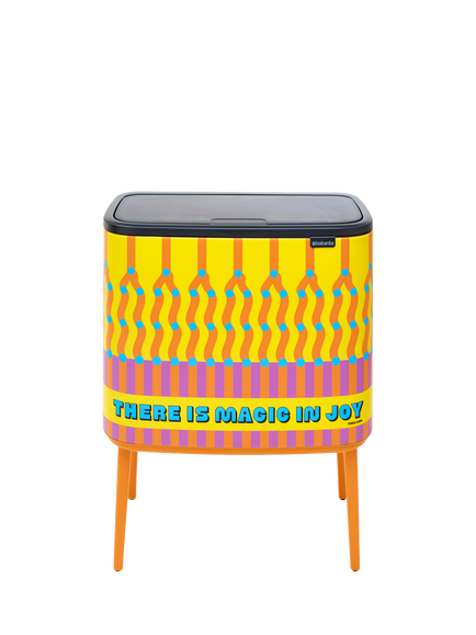 Brabantia Bo Touch Bin, 11L & 23L, Yinka Ilori, Yinka Ilori