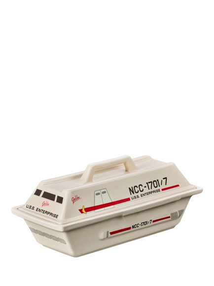 Le Creuset Star Trek Collection Galileo Shuttlecraft Stoneware Rectangular Casserole, Brioche - view 2, Brioche