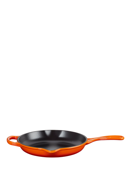Le Creuset Cast Iron Signature Skillet, 23cm, Volcanic, Volcanic