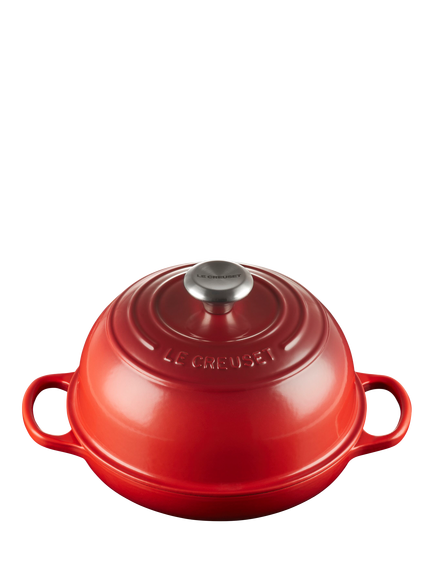 Le Creuset Cast Iron Bread Oven, 24cm, Cerise - view 2, Cerise
