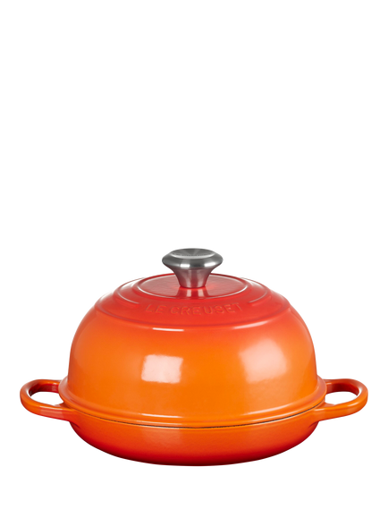 Le Creuset Cast Iron Bread Oven, 24cm, Volcanic, Volcanic