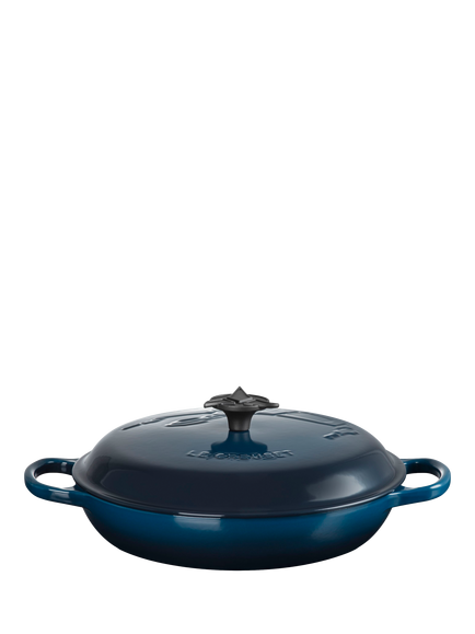 Le Creuset Star Trek Collection Klingon Cast Iron Shallow Casserole, 30cm, Nuit, Nuit