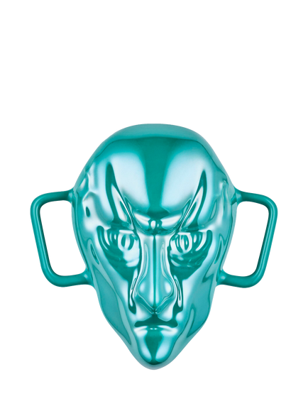 Le Creuset Star Trek Collection Balok Stoneware Mini Casserole, Pearlized Bleu Riviera, Pearlized Bleu Rivie