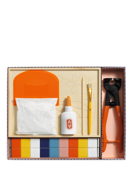 Djeco Atelier 72 Dragonfly Mosaic Kit - view 2, Multi
