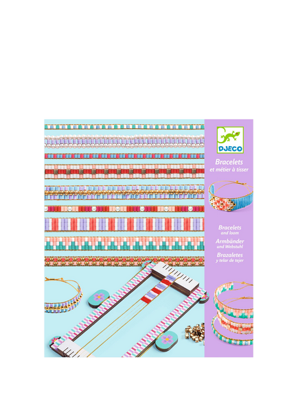 Djeco Bracelet Making Bead Loom Kit - view 2, Multi
