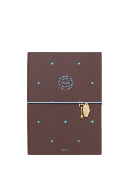 Papier A5 Travel Stamp Journal, Multi