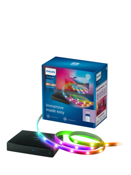 Philips Smart LED HDMI Sync Box with Light Strip for 40"-50" TVs, Black - view 2, Black
