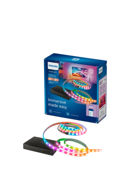 Philips Smart LED HDMI 2.1 Sync Box with Light Strip for 75"-85" TVs, Black - view 2, Black